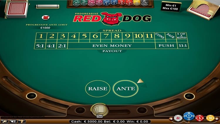 2023 Latest Edition - Red Dog Gambling Game
